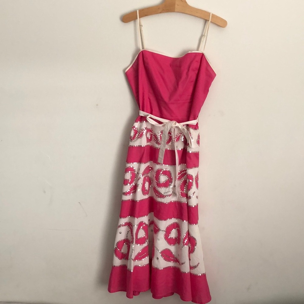 BCBG Max Azria Roseberry Dress w/ Sequins Size 2